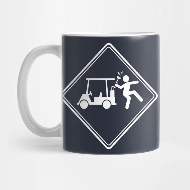 Golf Cart Accident (White) by ZPDesign